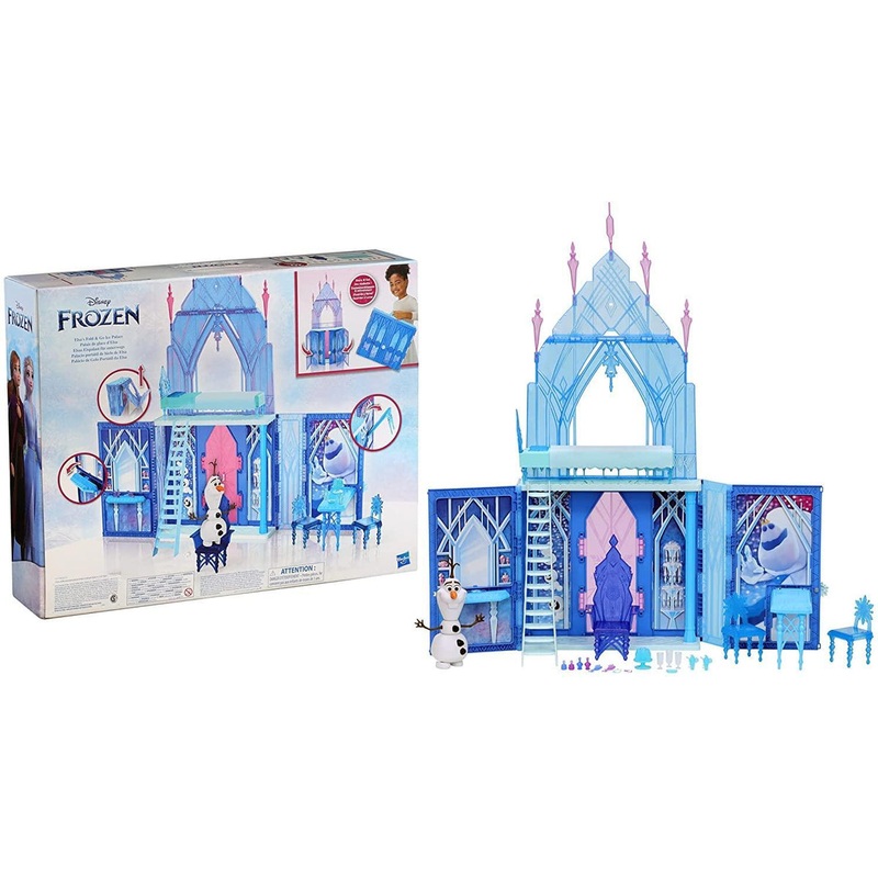 Frozen 2 Elsa’s Fold and Go Ice Palace Castle Playset