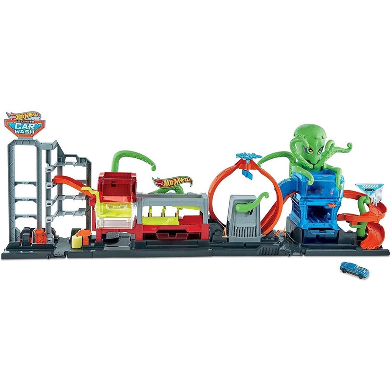 Hot Wheels City Ultimate Octo Car Wash Playset