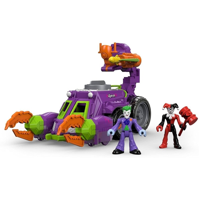 Imaginext DWV56 Joker and Harley Quinn Battle Vehicle
