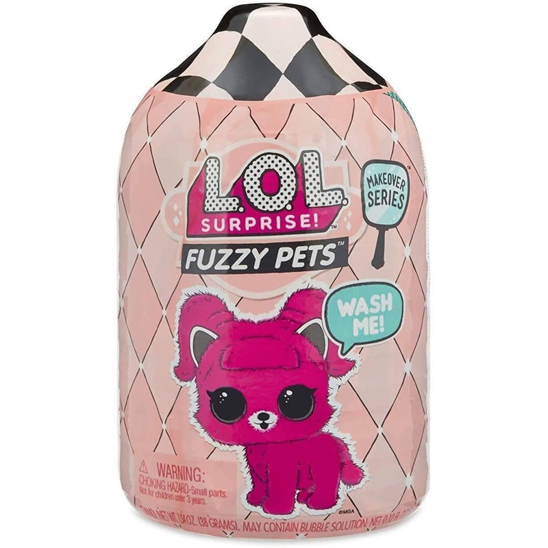 L.O.L. Surprise! Fuzzy Pets with Washable Fuzz & Water Surprises