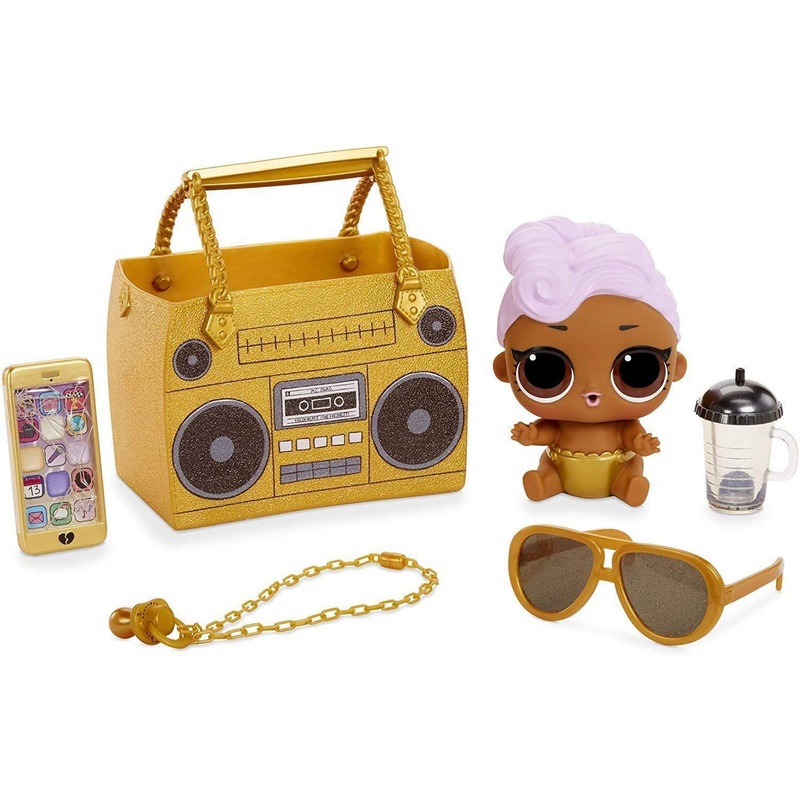 L.O.L. Surprise! Ooh La Baby Surprise Lil D.J. with Purse & Makeup Sur
