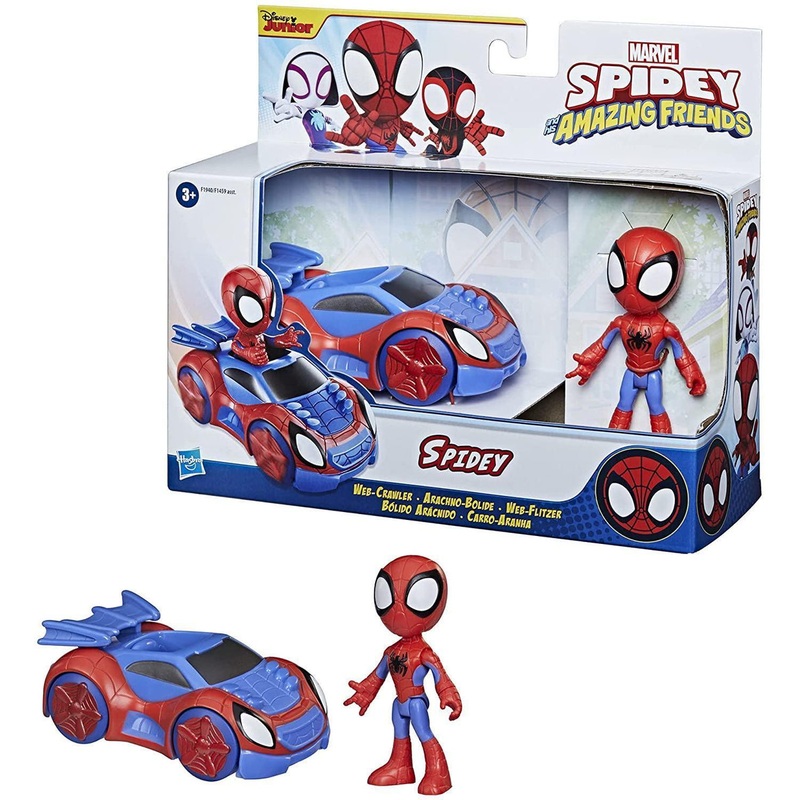 Marvel Spidey and His Amazing Friends Spidey Web-Crawler Vehicle