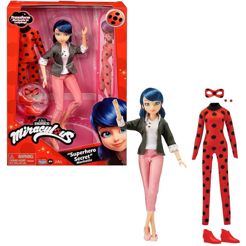 Miraculous Fashion Dolls Transform Pack