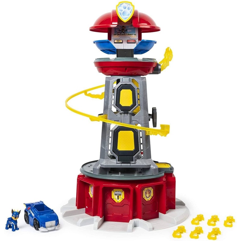 PAW Patrol Mighty Pups Super PAWs Lookout Tower Playset