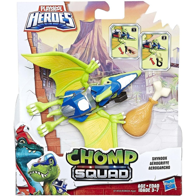 Playskool E1455 Csq Dino Rider Police