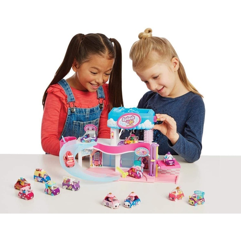 Shopkins Cutie Cars Toy. Splash ‘n’ Go Spa Wash Playset
