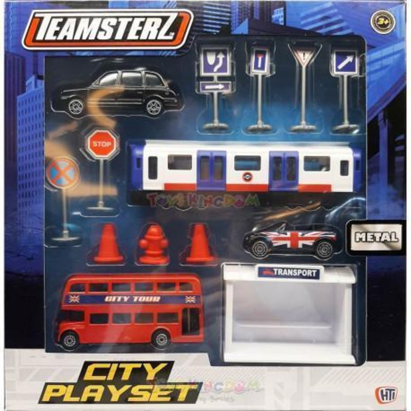 Teamsterz 3 Die-cast City Playset