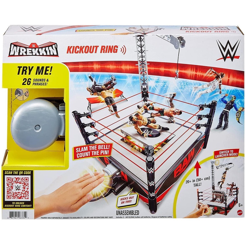 WWE Wrekkin Kickout Ring Playset