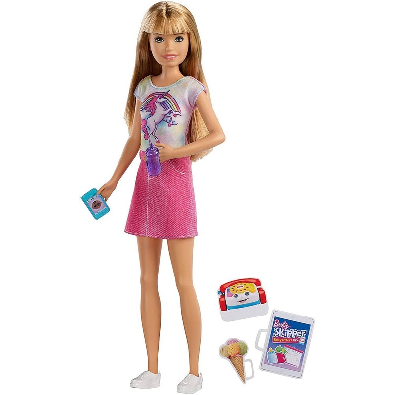 Barbie Skipper Babysitters Doll and Accessories. Multi-Colour
