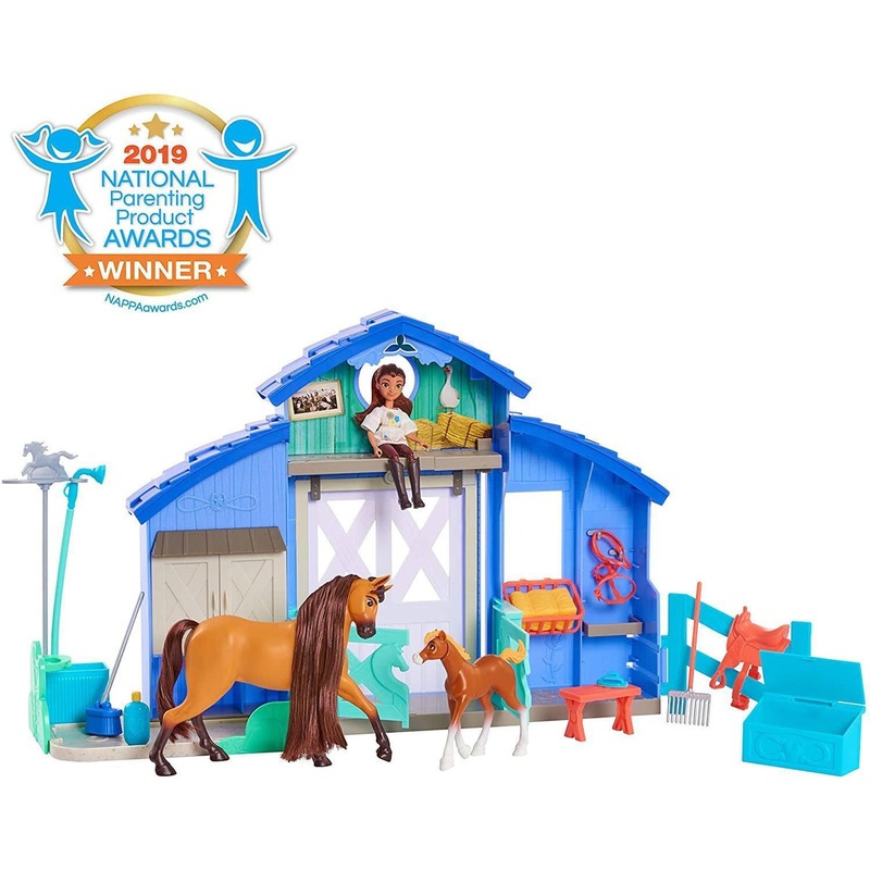 DreamWorks Spirit Riding Free Spirit & Lucky Grooming Paddock