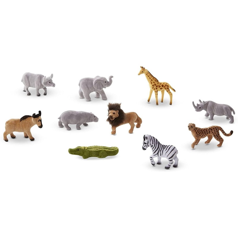 Melissa & Doug 10593 Safari Pals Animal Figurines Set