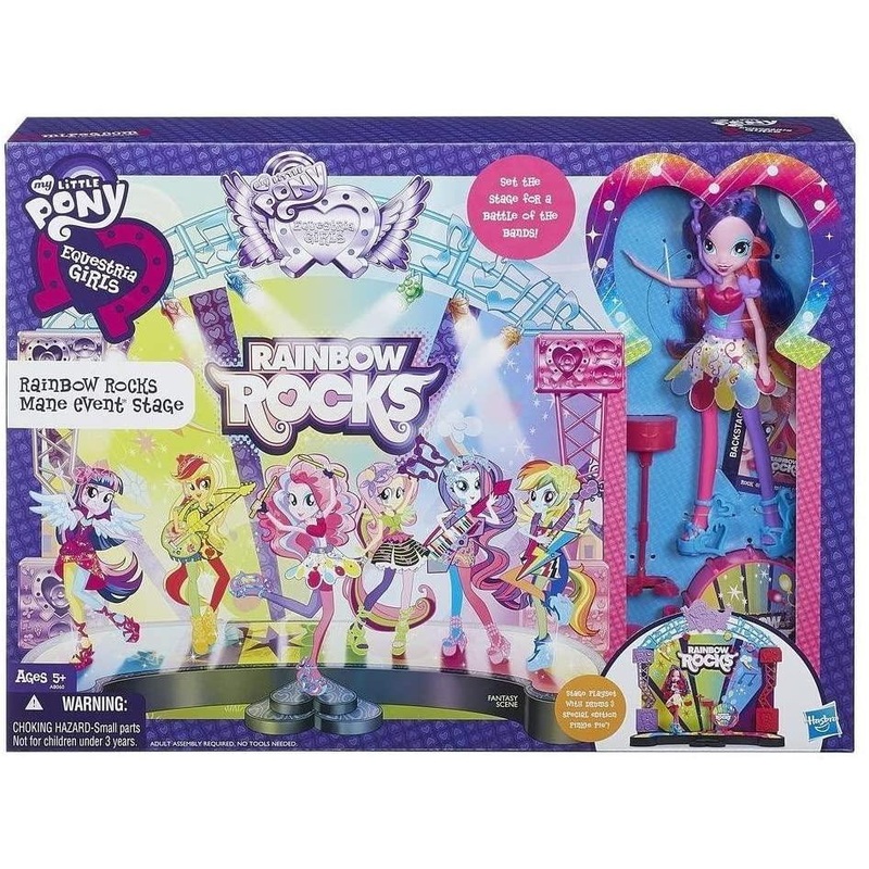 My Little Pony Equestria Girls Rainbow Rocks Mane Event Stage Playset