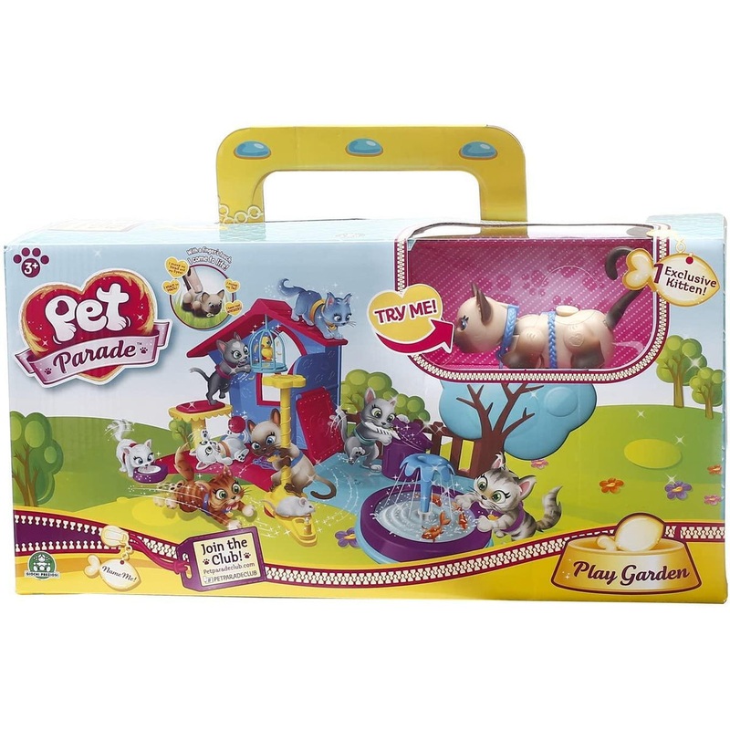 Pet Parade Play Garden Playset for Kittens