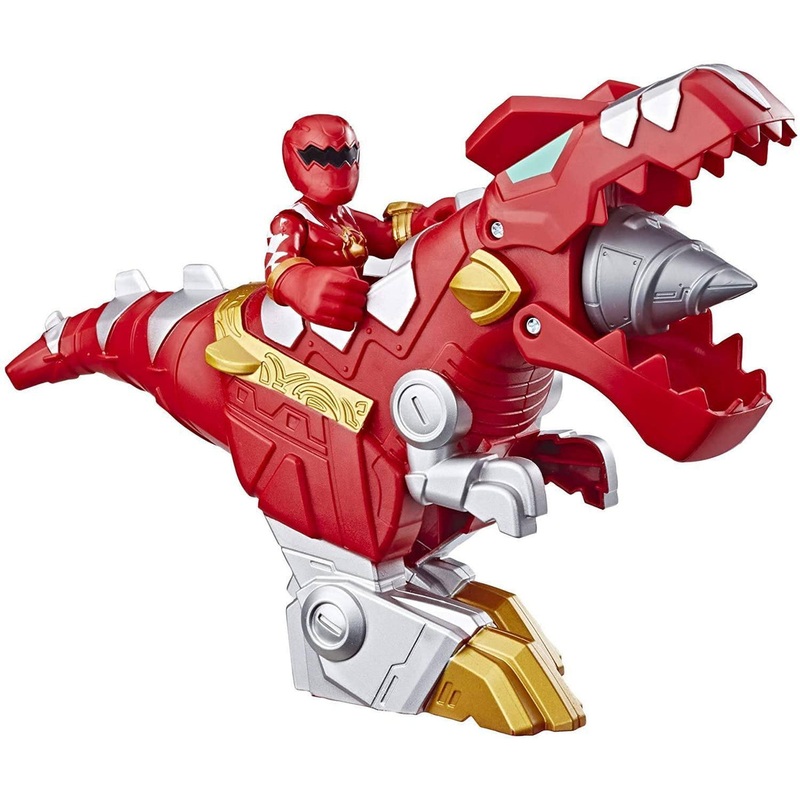 Power Rangers Playskool Heroes Red Ranger & T-Rex Zord 2-Pack