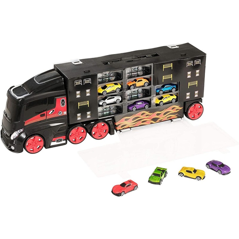 Teamsterz Transporter Carry Case with 10 Cars Included