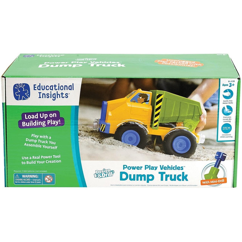 Educational Insights 4129 Design & Drill Dump Truck