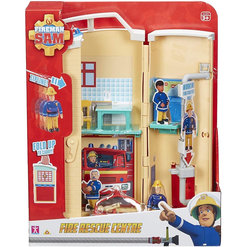 Fireman Sam Fire Rescue Centre Fire Station Playset