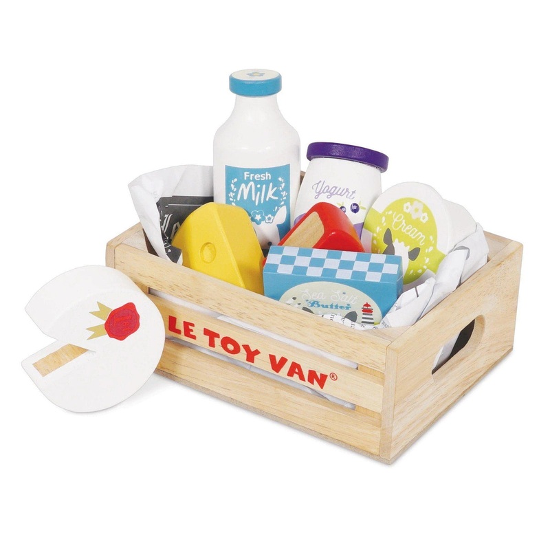 Le Toy Van Cheese & Dairy Crate