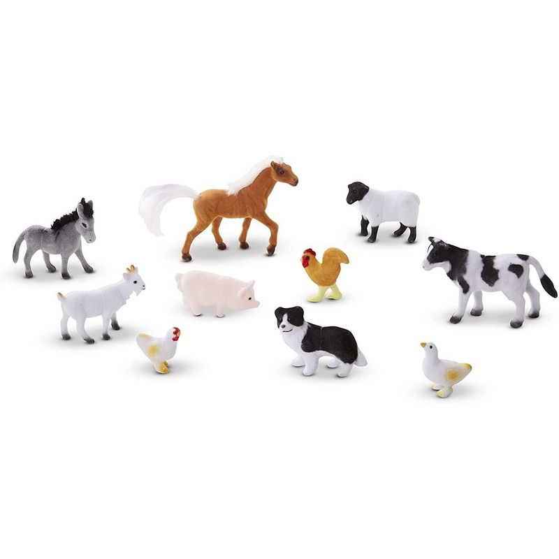 Melissa & Doug 10594 Farm Friends – 10 Collectible Farm Animals