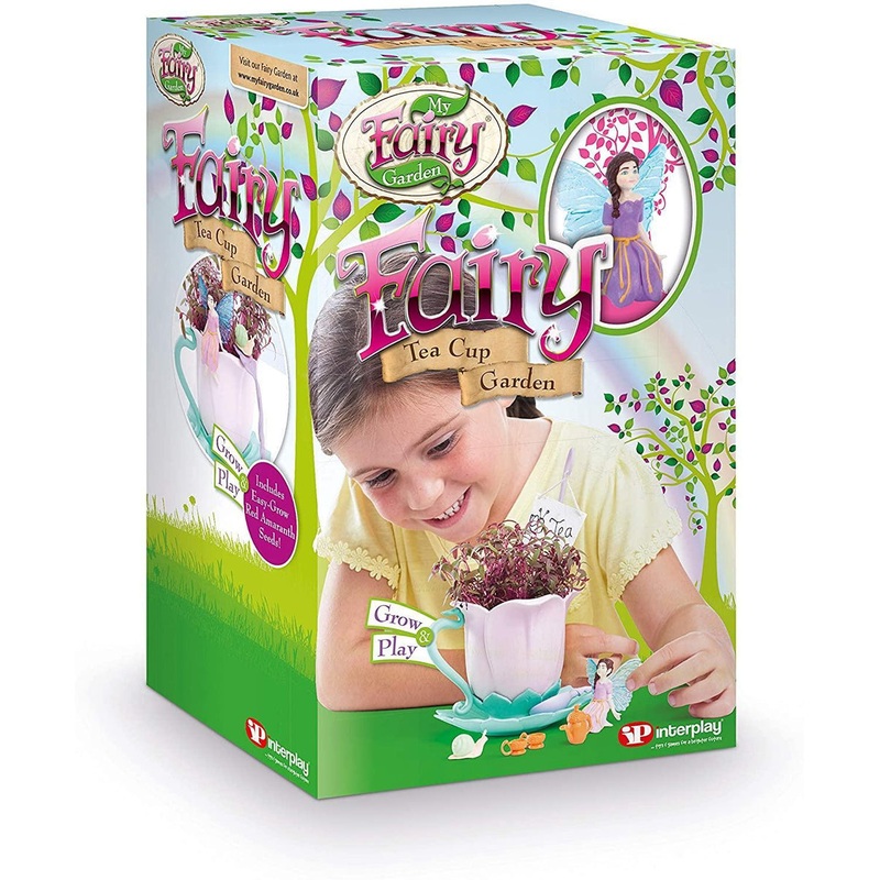 My Fairy Garden FG209 Fairies Tea Cup Garden Playset