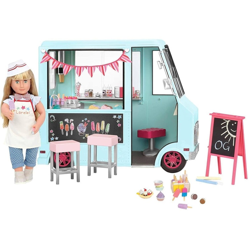 Our Generation BD37252 Sweet Stop Ice Cream Truck
