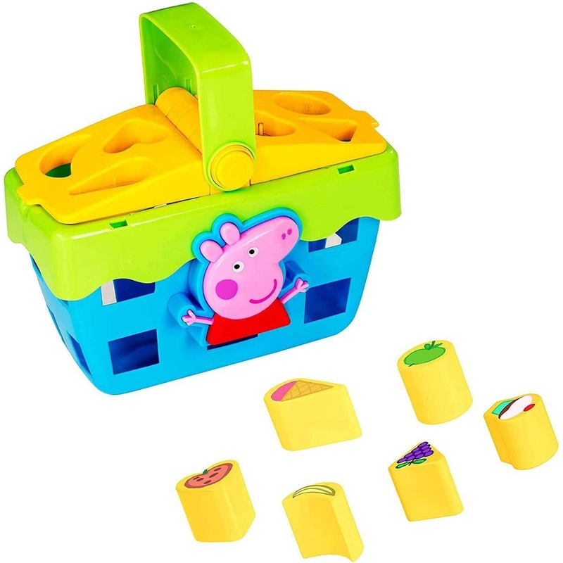 Peppa Pig Shape Sorter Toy Picnic Set