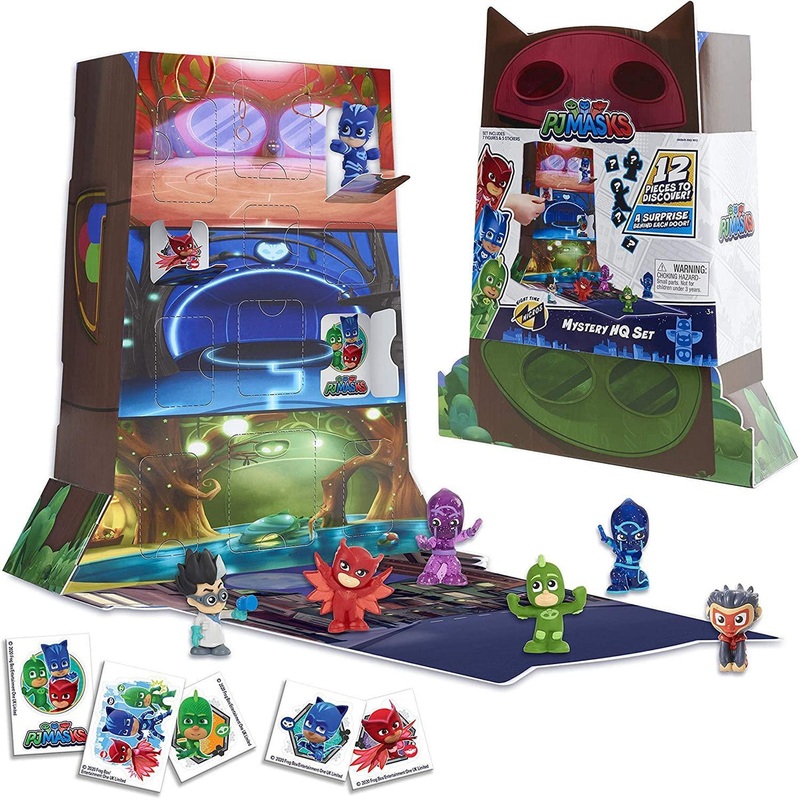 PJ MASKS Night Time Surprise Micros Figures HQ Set