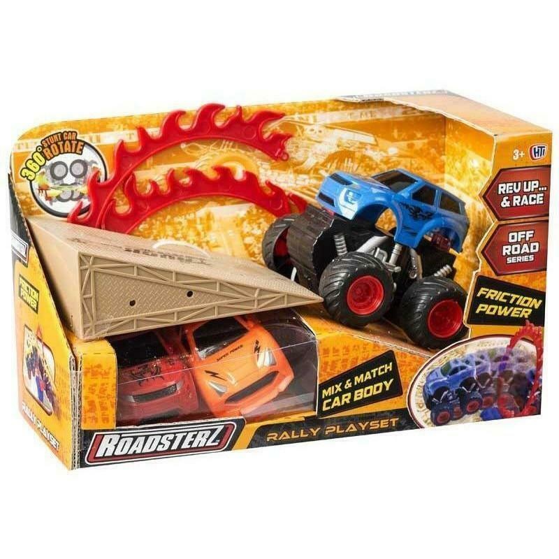 Roadsterz Friction Power Rally Car Playset – Assortment