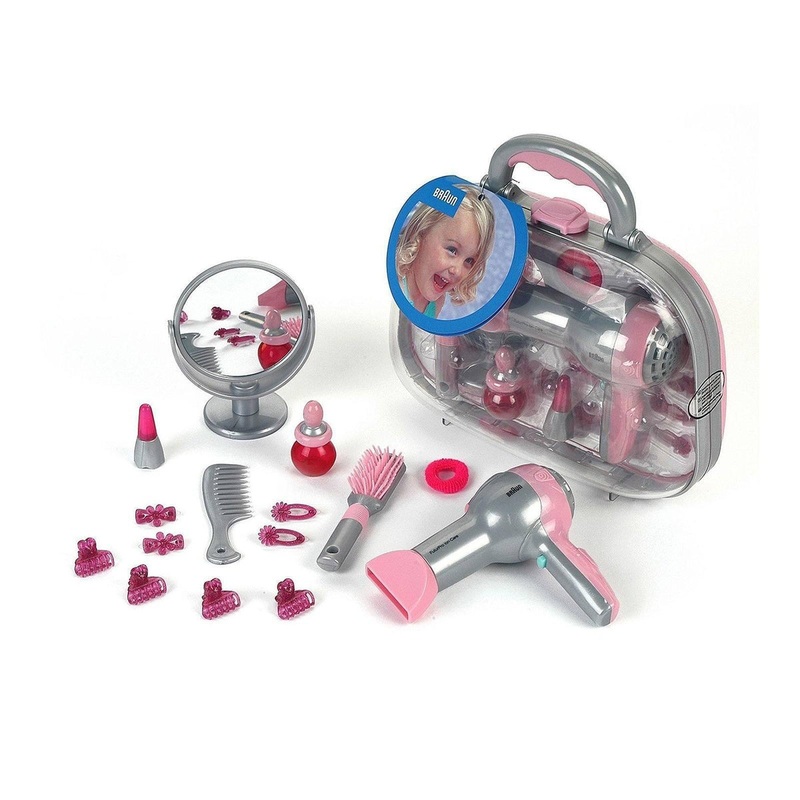 Theo Klein 5855 Braun Beauty Hairdryer. Hairstyling Case