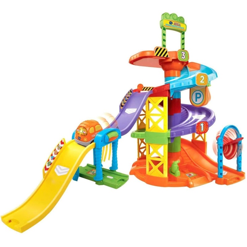 VTech Go! Go! Smart Wheels Spinning Spiral Tower Playset – Greek