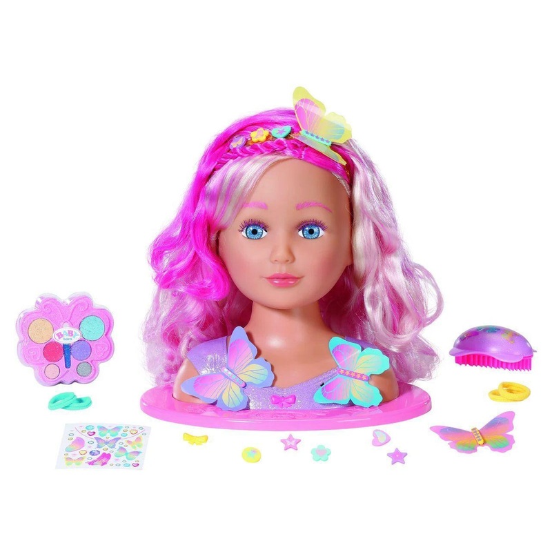 Baby Born Sister Styling Head Fairy With 26 Accessories