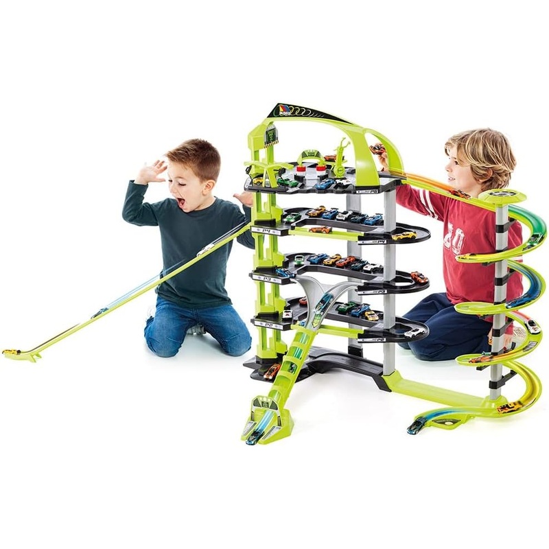 Bring the Excitement of a City to Your Playroom with MOLTO Super Parking Garage!