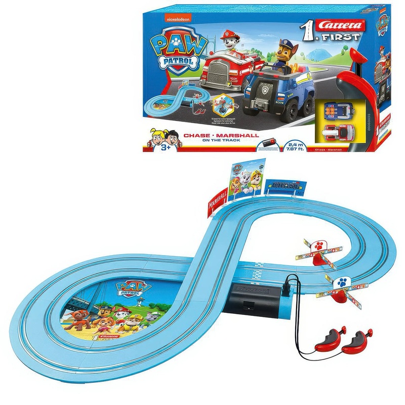 Carrera First PAW Patrol Track Car Racing Playset