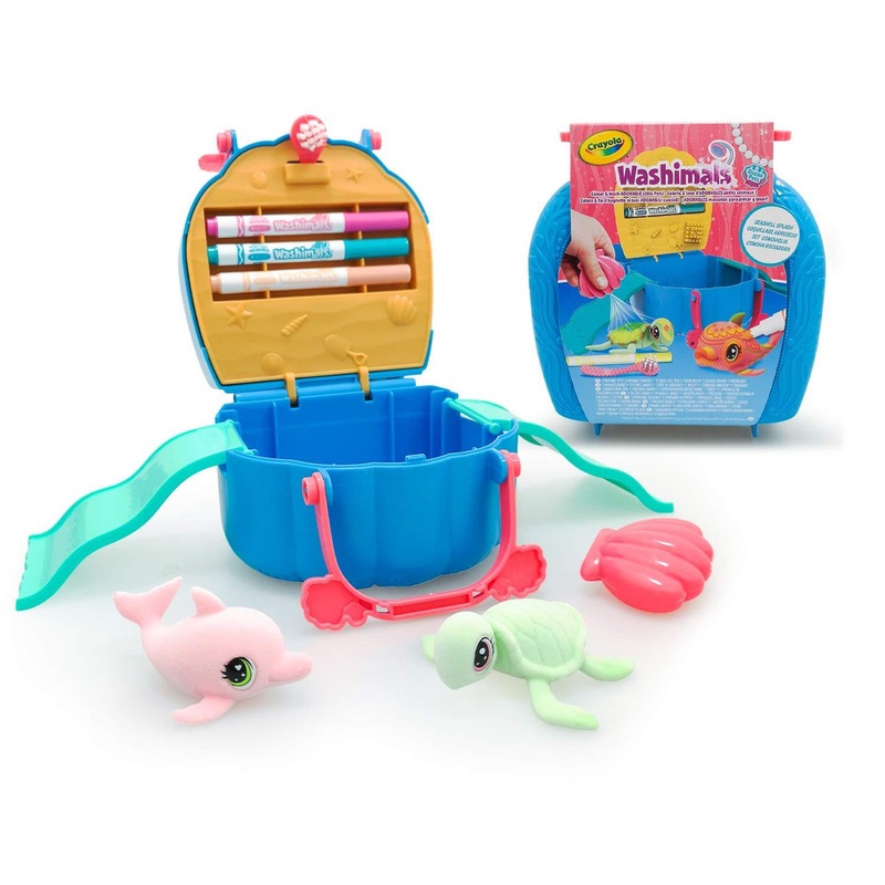 Crayola Washimals Ocean Pets Seashell Splash Playset