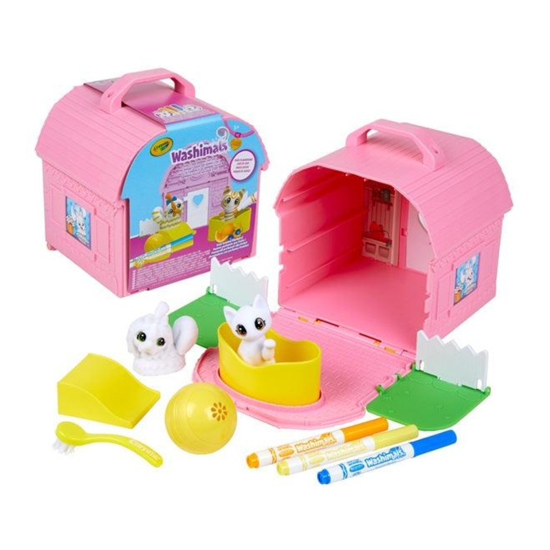 Crayola Washimals Park Playground Carry Case Playset