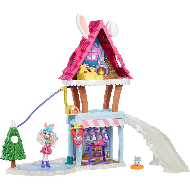 Enchantimals Hoppin’ Ski Chalet Playset