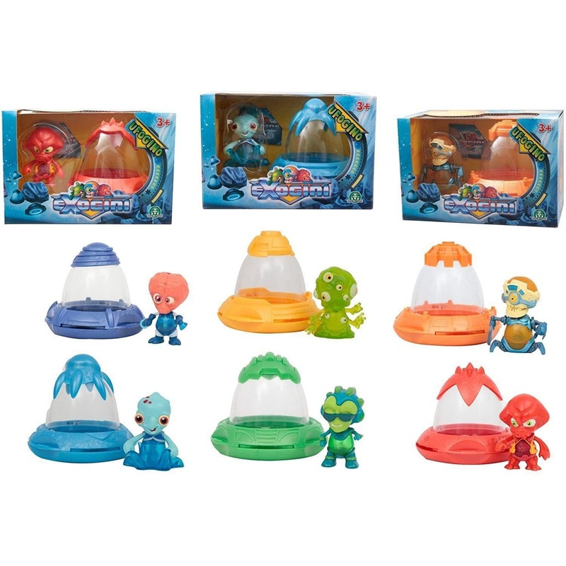 Exogini Ufogini Figurine Playset – Assortment
