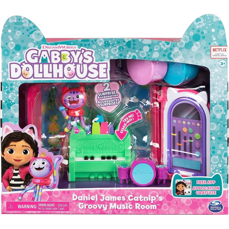 Gabby’s Dollhouse Deluxe Room DJ Catnip’s Music