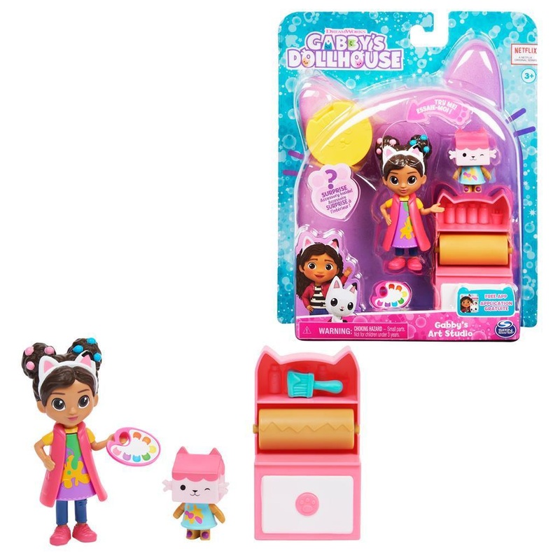 Gabby’s Dollhouse Gabby’s Art Studio Set