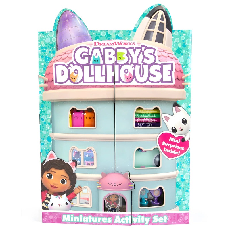 Gabby’s Dollhouse Miniatures Activity Set