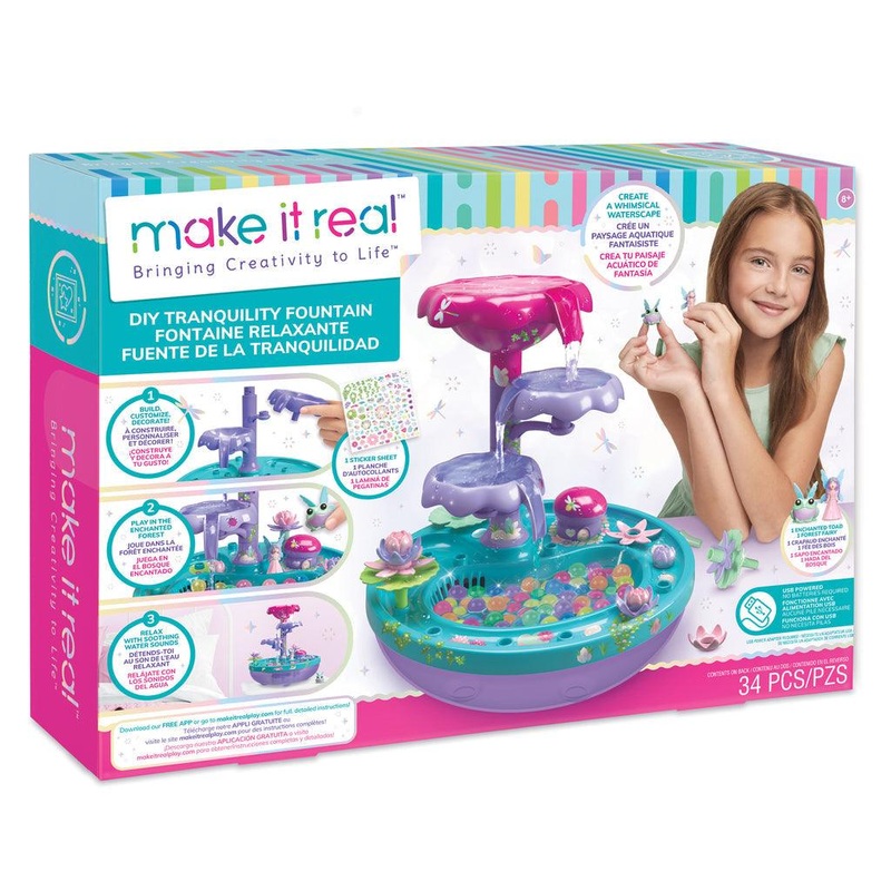 Make it Real DIY Tranquility Fountain Playset