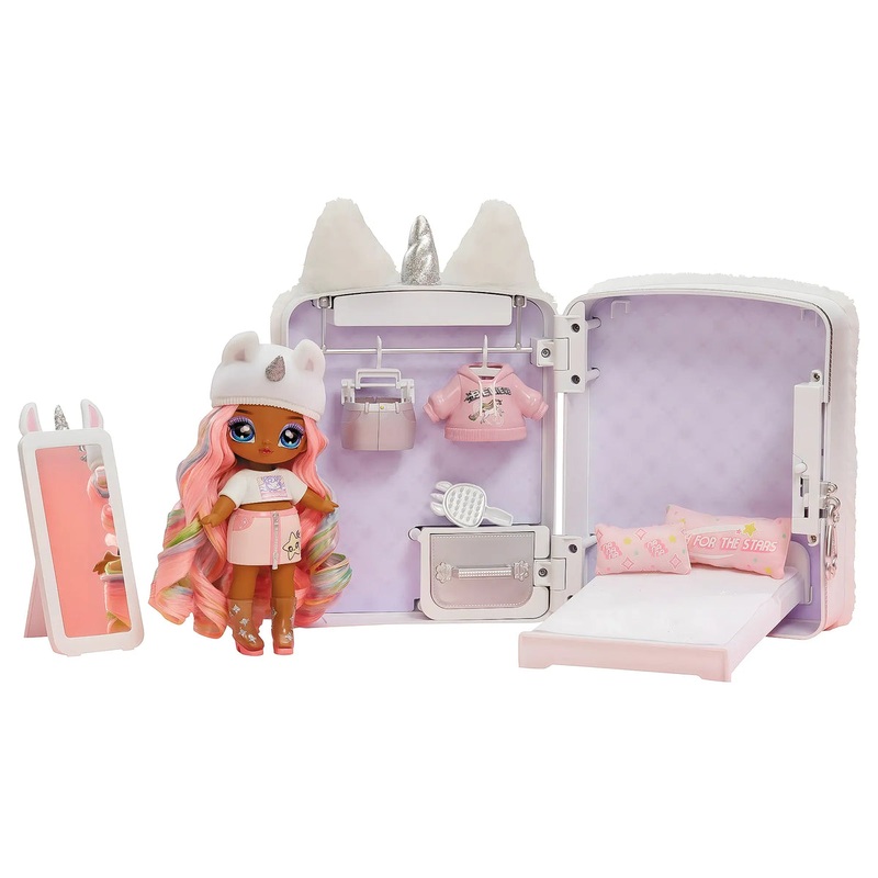 Na! Na! Na! Surprise 3-in-1 Backpack Bedroom Whitney Sparkles White Pl