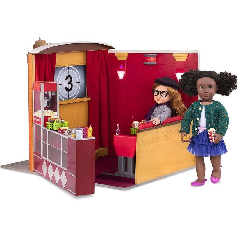 Our Generation OG Cinema Movie Theatre Set
