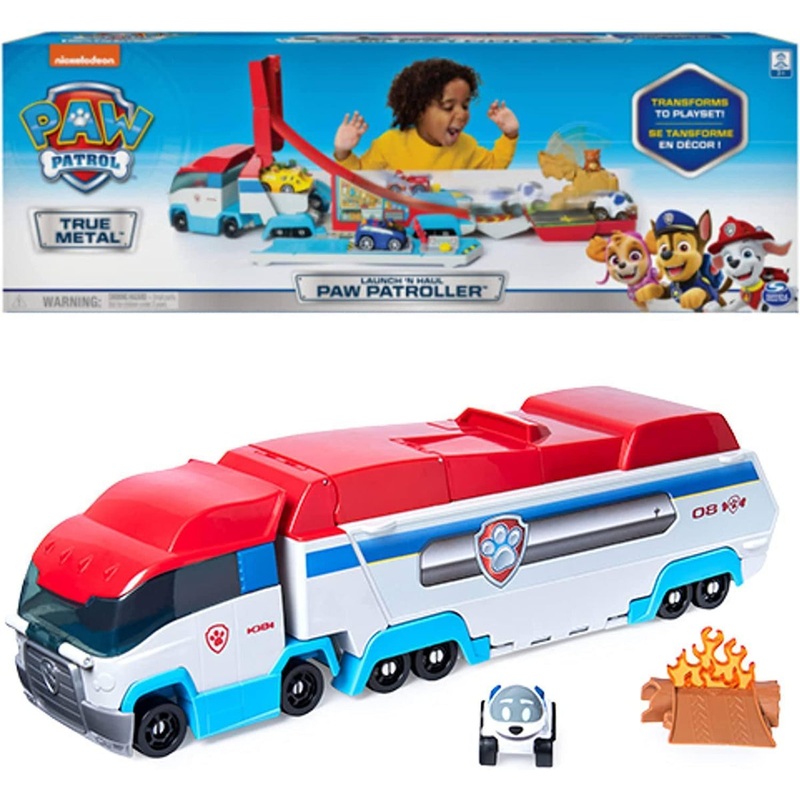 PAW Patrol. LaunchN Haul PAW Patroller Transforming 2-in-1 Track Set