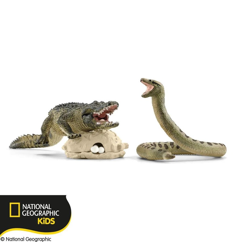 SCHLEICH 42625 Danger in the Swamp Snake Playset