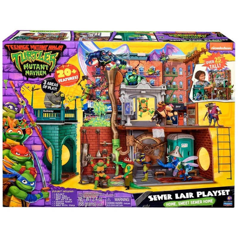 Teenage Mutant Ninja Turtles: Mutant Mayhem Sewer Lair Playset
