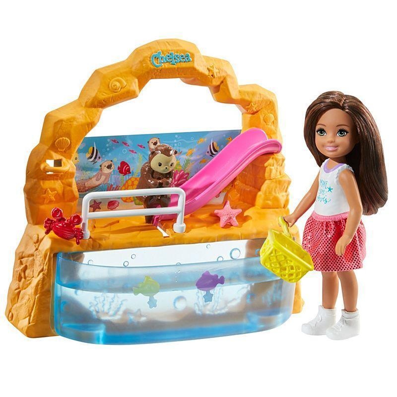 Barbie Chelsea Doll & Aquarium Playset – Imaginative Fun for Kids
