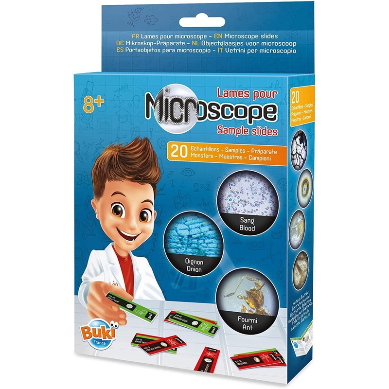 BUKI France MR001 Microscope Sample Slides