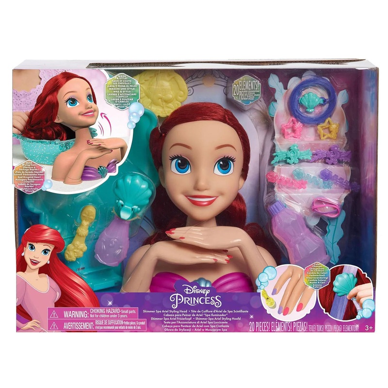 Disney Princess Feature Spa Styling Head – Ariel