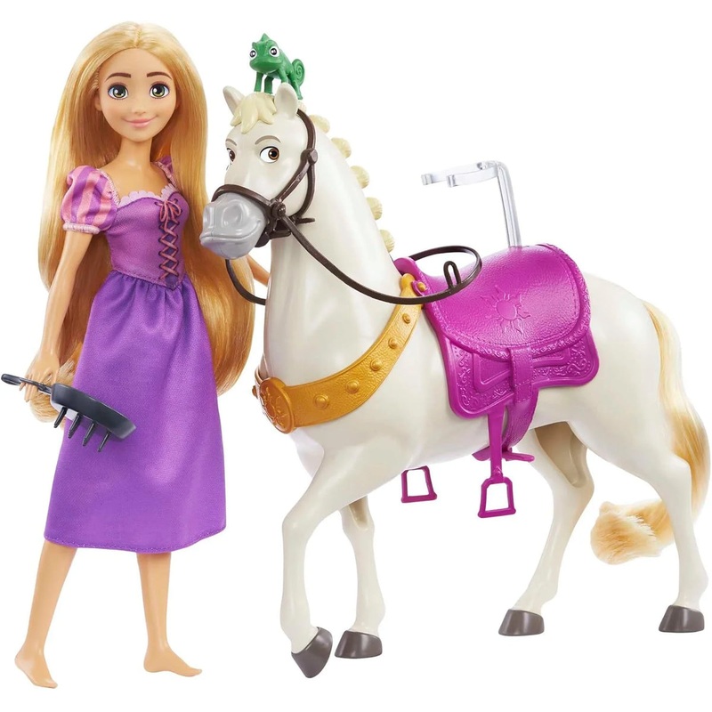 Disney Princess Rapunzel Doll with Maximus Horse Playset